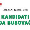 Kandidati SDA Busovača na lokalnim izborima 2020. godine